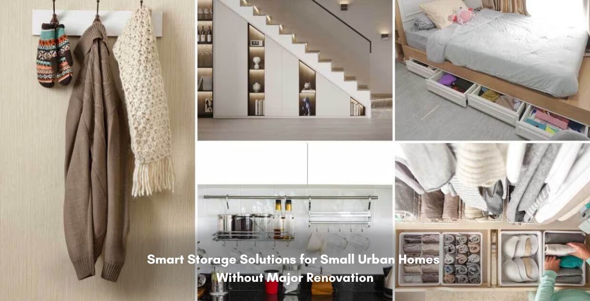 Smart Storage Solutions for Small Urban Homes Without Major Renovation